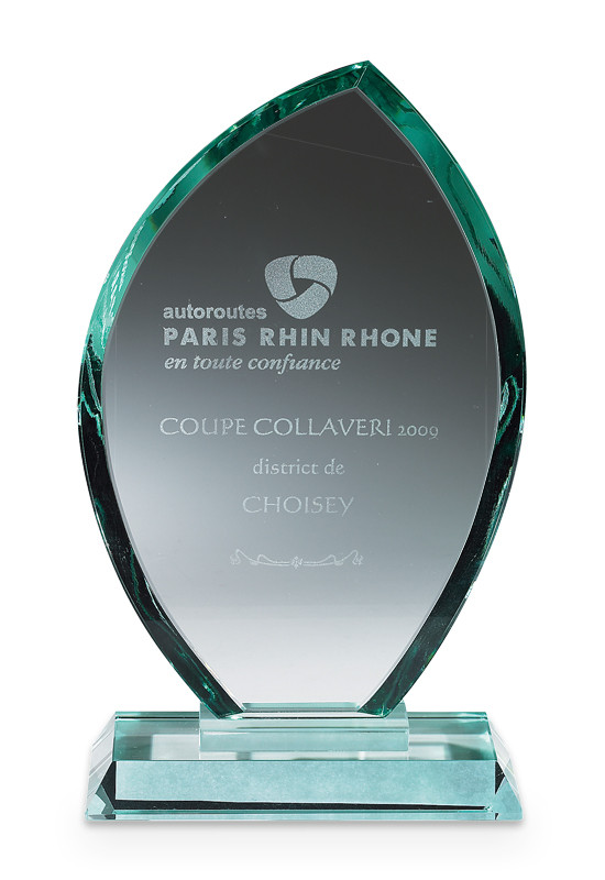 Trophée en verre à personnaliser, Pas cher, Délai rapide, Nord