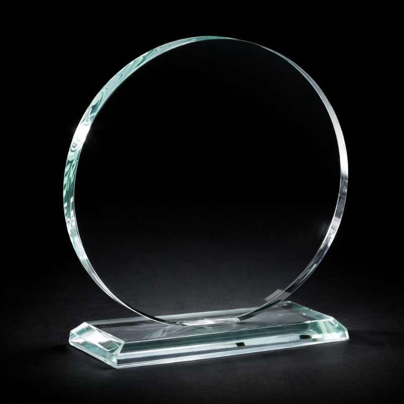 Trophée Verre rond 19cm