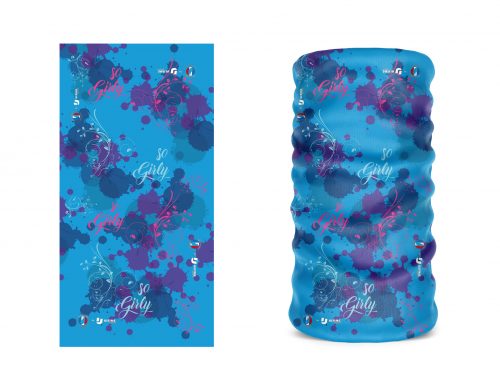 Tour de cou Femme Bleu rose