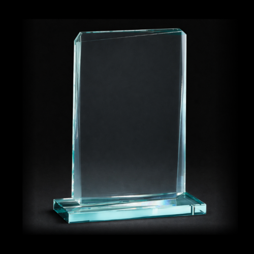 Trophée Verre Rectangle 17cm
