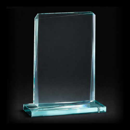 Trophée Verre Rectangle 19cm