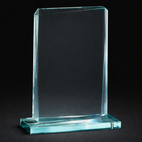Trophée Verre Rectangle 22cm