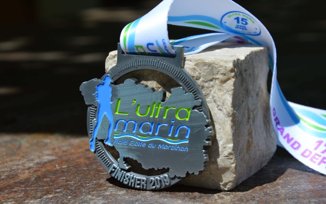 Médaille Finisher Ultra Marin