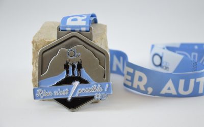 Médaille 1km 1year