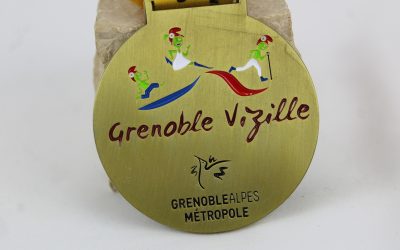 Médaille en métal Grenoble – Vizille 2022