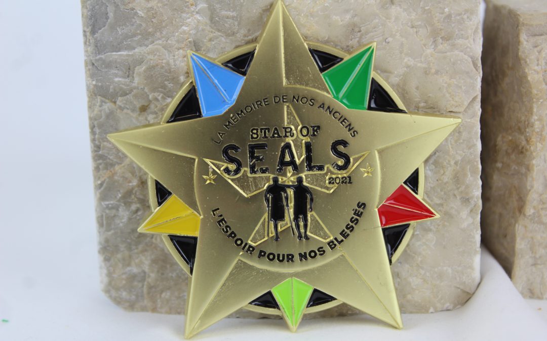 Médaille personnalisée Star of Seals