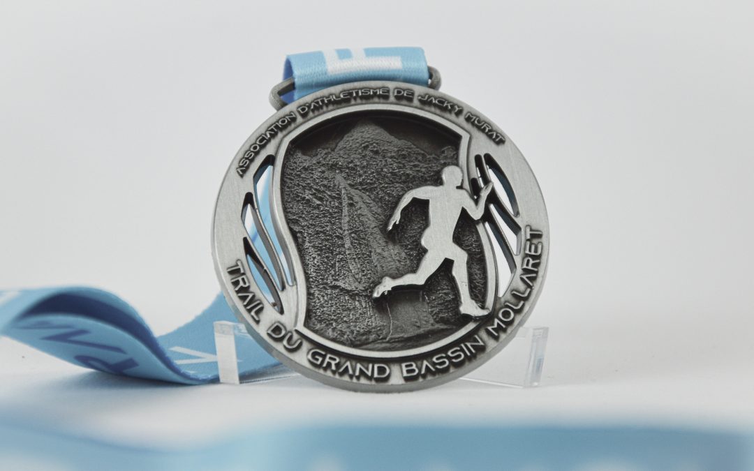 Médaille Finisher Grand Trail du Bassin La Réunion