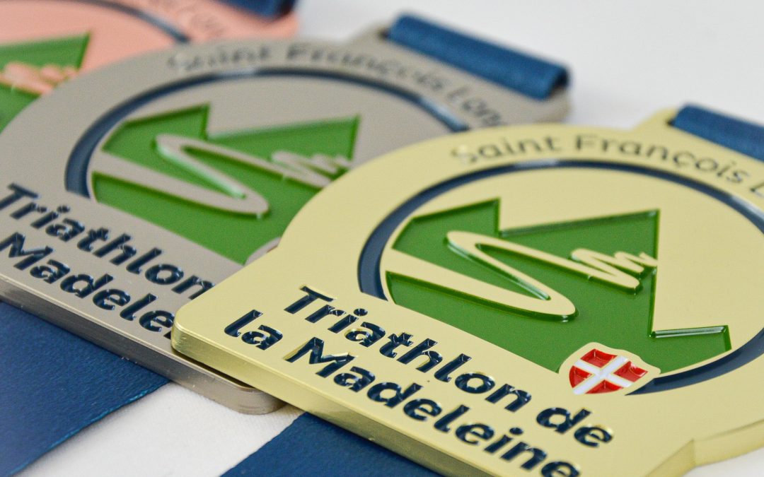 Médaille Triathlon de la Madeleine