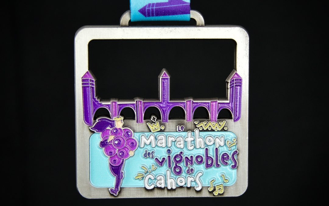 Médaille Marathon du vignoble de Cahors