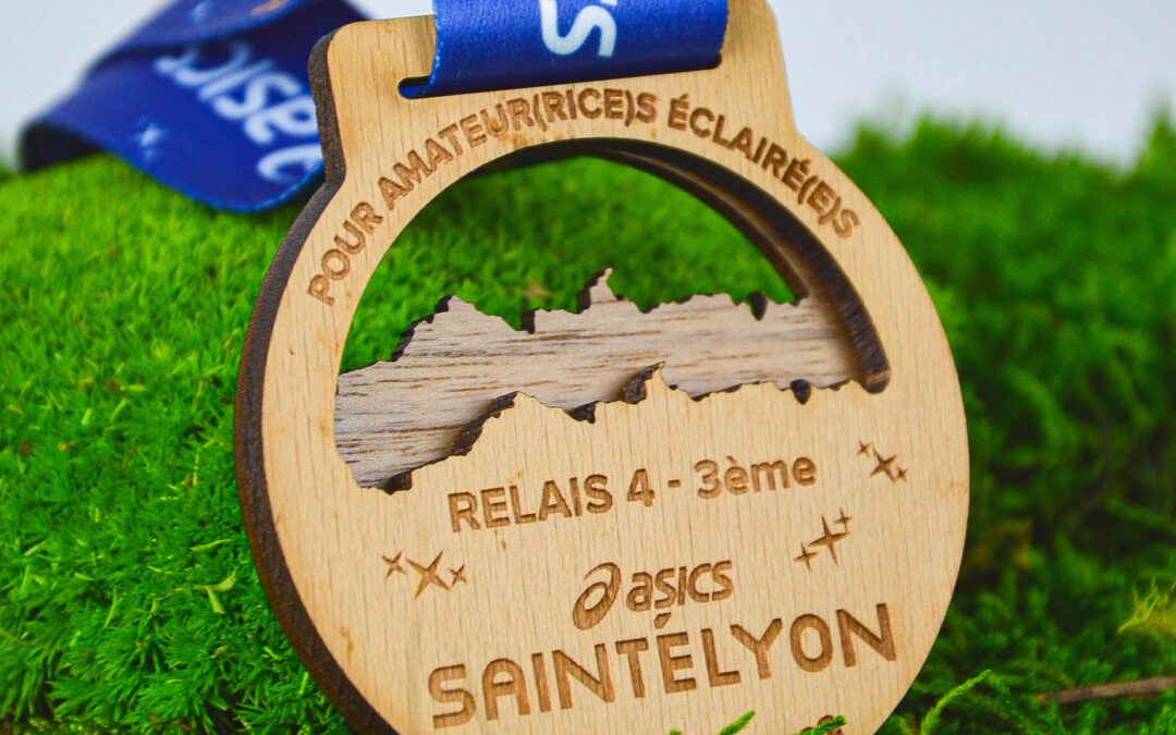 Médaille Podium SaintéLyon
