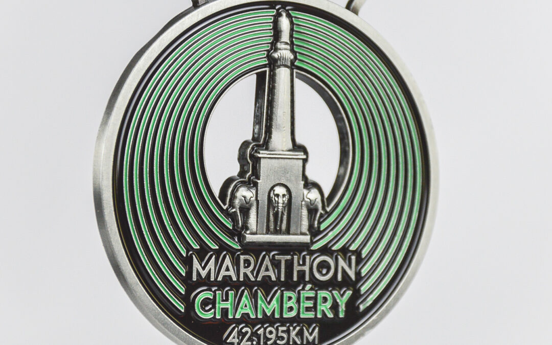 Médaille marathon de Chambéry