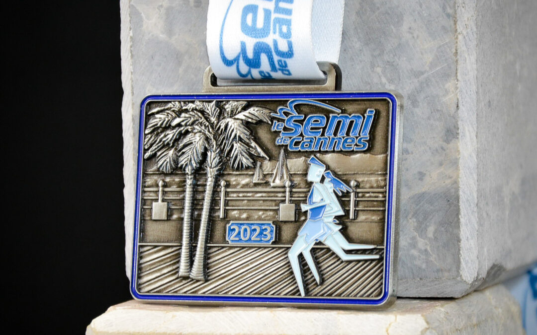 Médaille Semi-Marathon Cannes