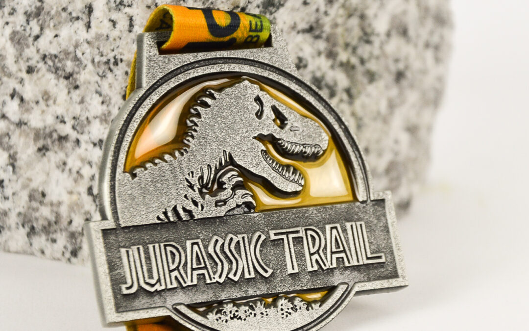 Médaille Jurassic Trail