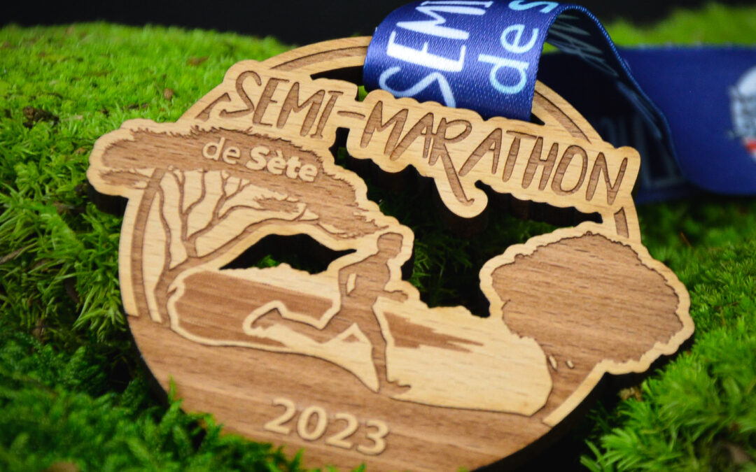 Médaille Semi-Marathon Sète