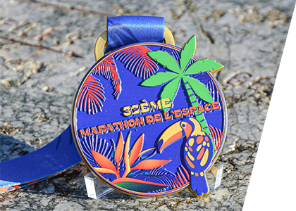 Médaille Marathon de l'espace