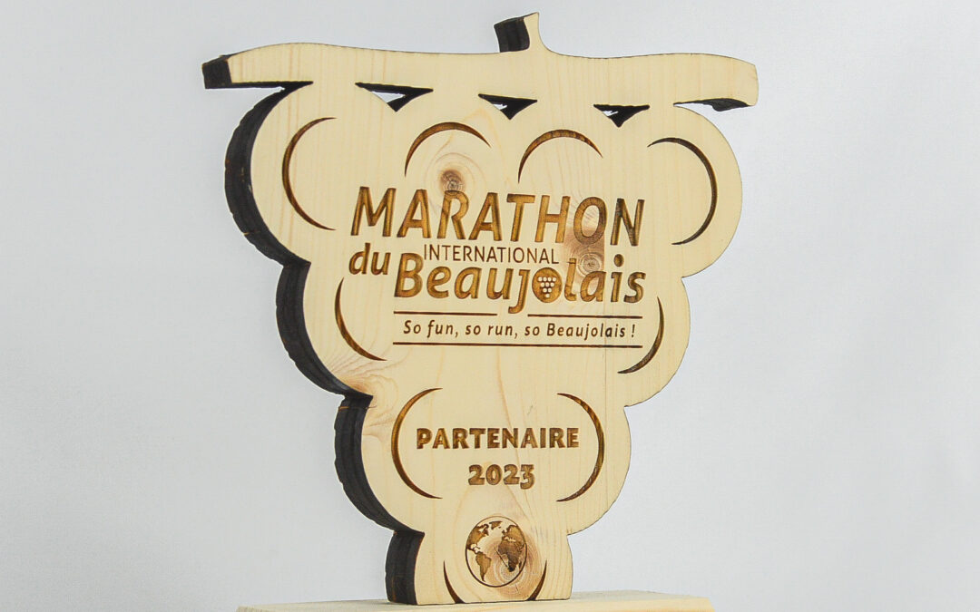 Trophée partenaire Marathon du Beaujolais 2023