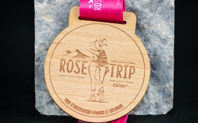 Médaille Rose Trip
