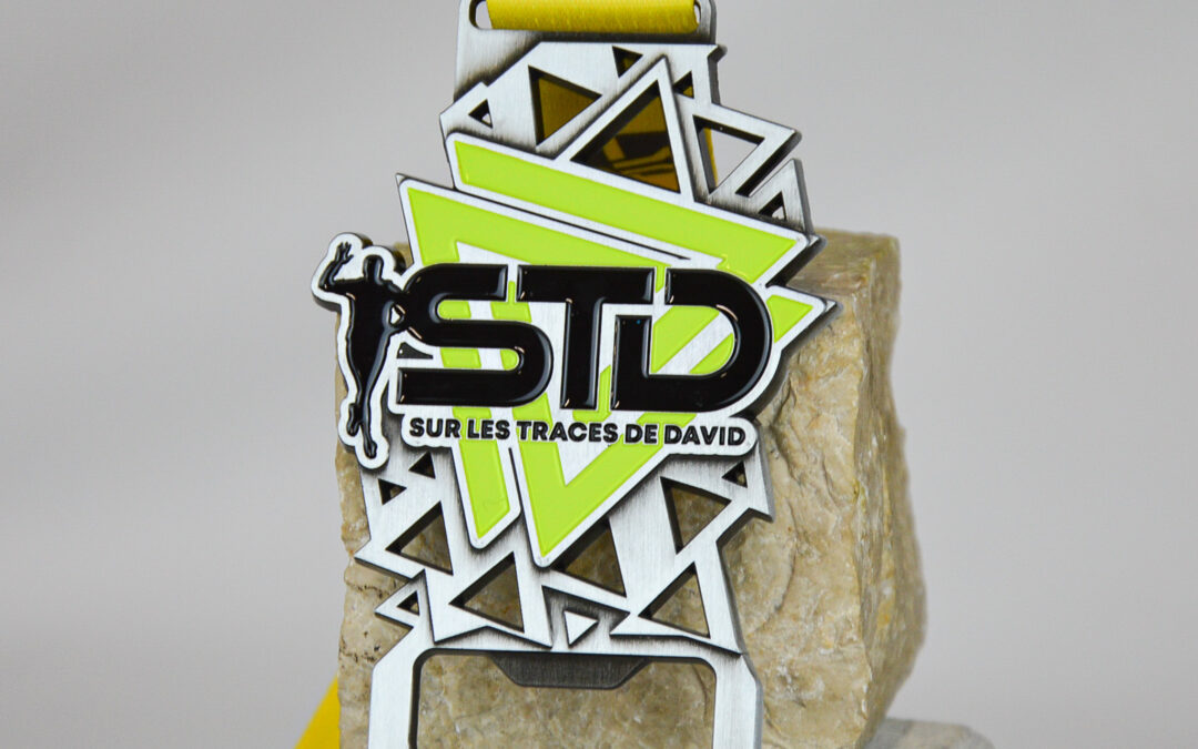 Médaille Finisher Sur les Traces de David 2025