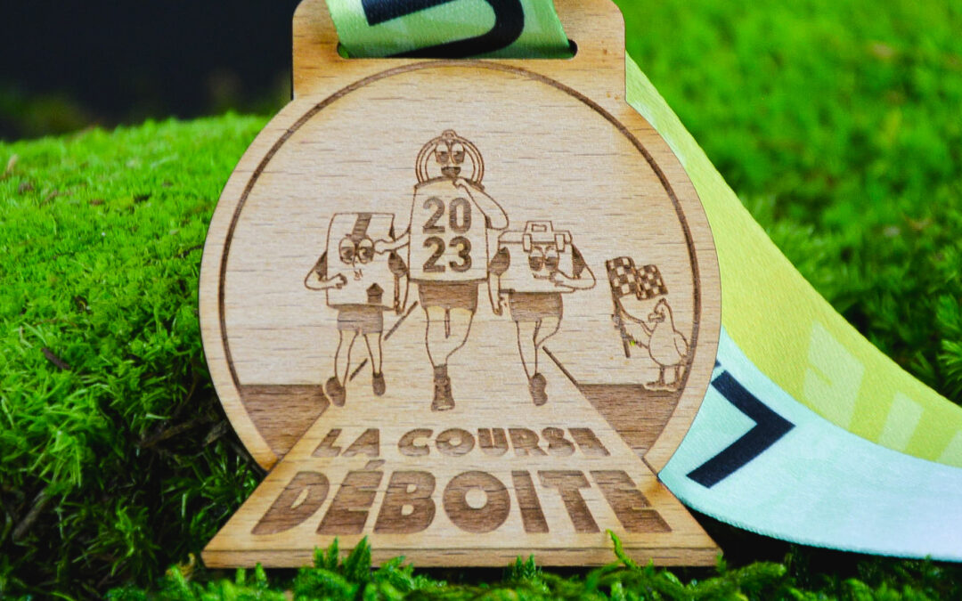 Médaille La Course Déboite
