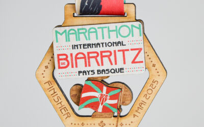 Médaille Semi-Marathon & 12km Marathon de Biarritz 2025