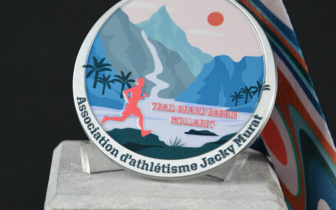 Médaille Finisher Trail Grand Bassin