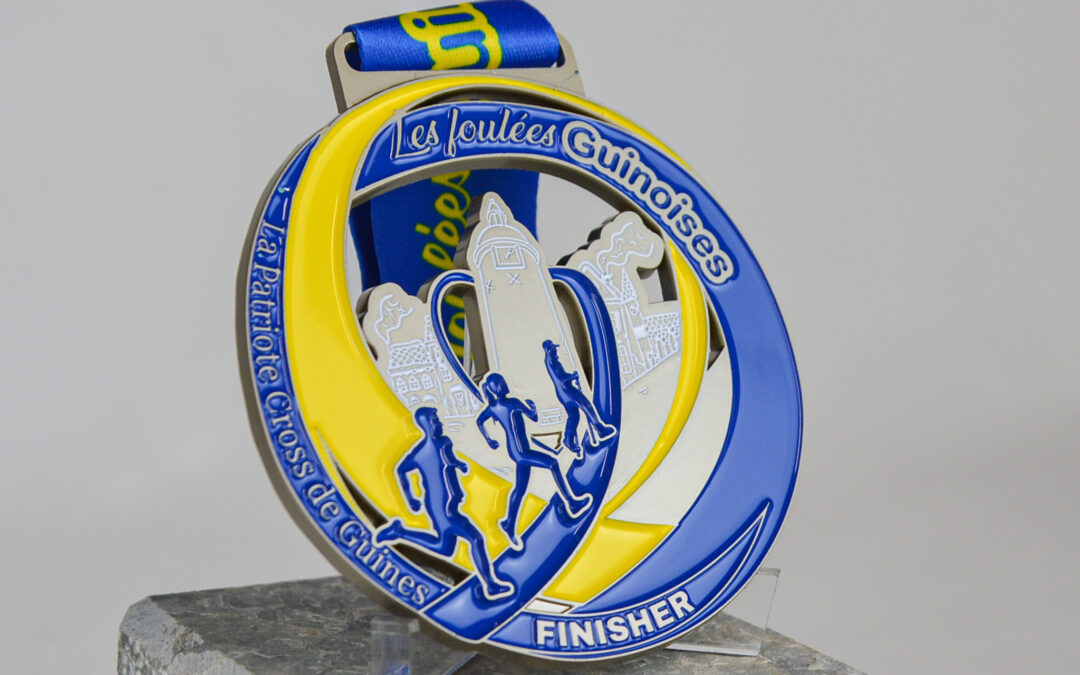 Médaille Finisher Les Foulées Guinoises 2025