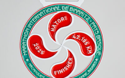 Médaille Marathon International de Biarritz 2025
