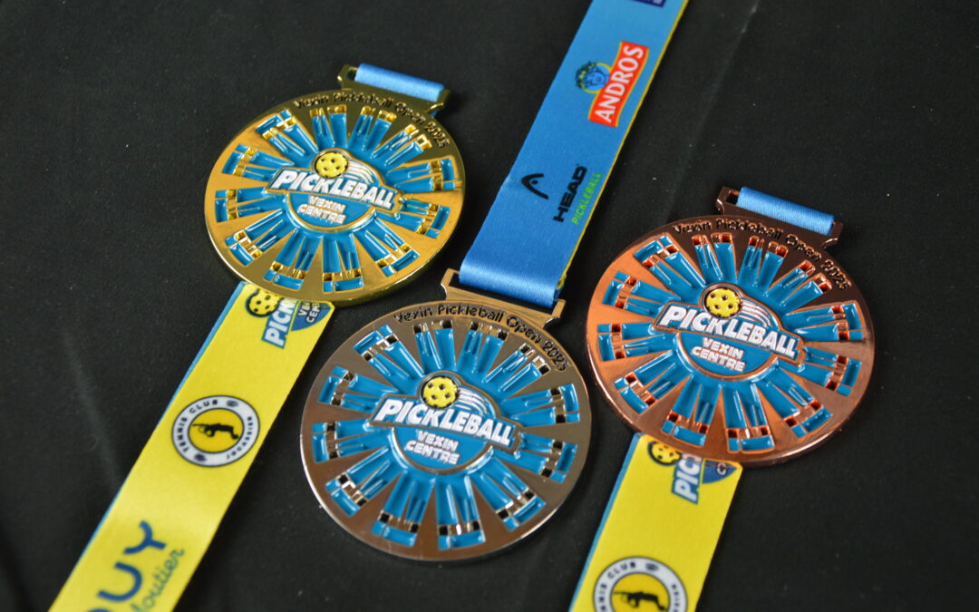 Médaille personnalisée Pickleball Vexin 2025