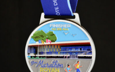 Médaille Finisher Marathon de Royan 2025