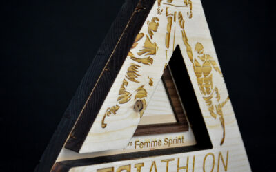 Trophées sur-mesure du Triathlon de La Salm 2025