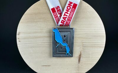 Médaille du Semi-Marathon des Sources du Lac d’Annecy 2025