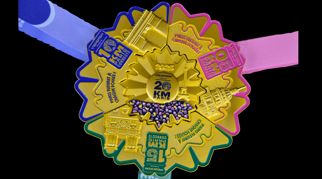 Médaille Puzzle 20km de Paris