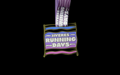 Médaille finisher Hyères Running Days 2025
