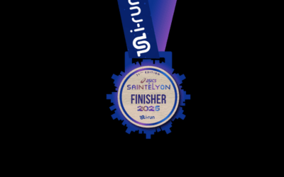 Médaille finishers Asics SaintéLyon 2025