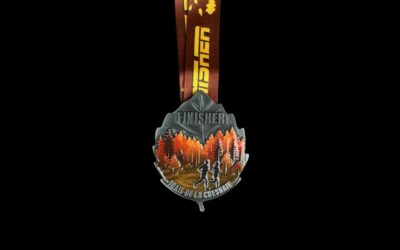Médaille finisher du Trail de la Chesnaie