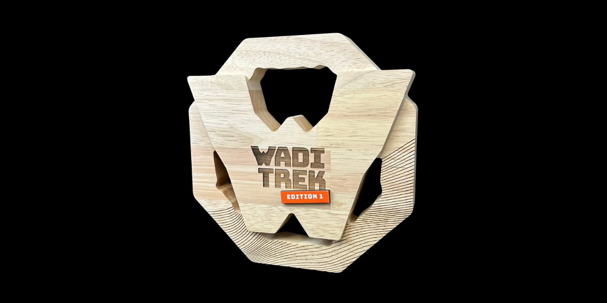 trophées bois cnc wadi trek 2026 surépaisseur imprimée origine france garantie