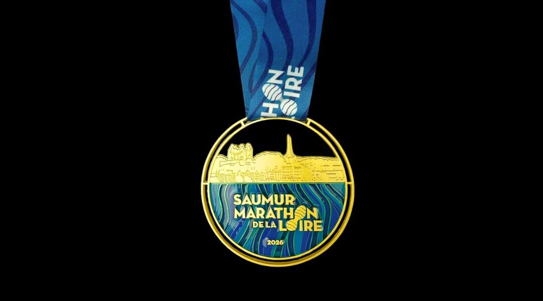 Médailles Saumur Marathon de la Loire 2026