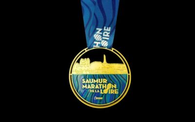 Médailles Saumur Marathon de la Loire 2026