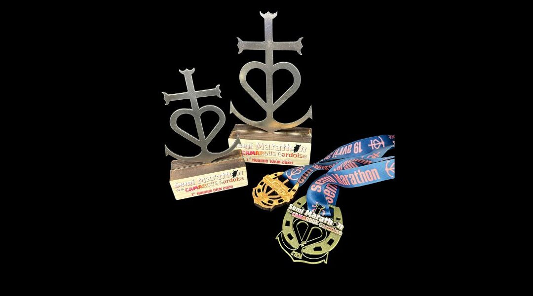 Médailles & Trophées Semi-Marathon de la Camargue Gardoise 2026