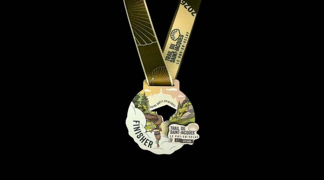 Médaille trail de saint jacques by utmb 2026