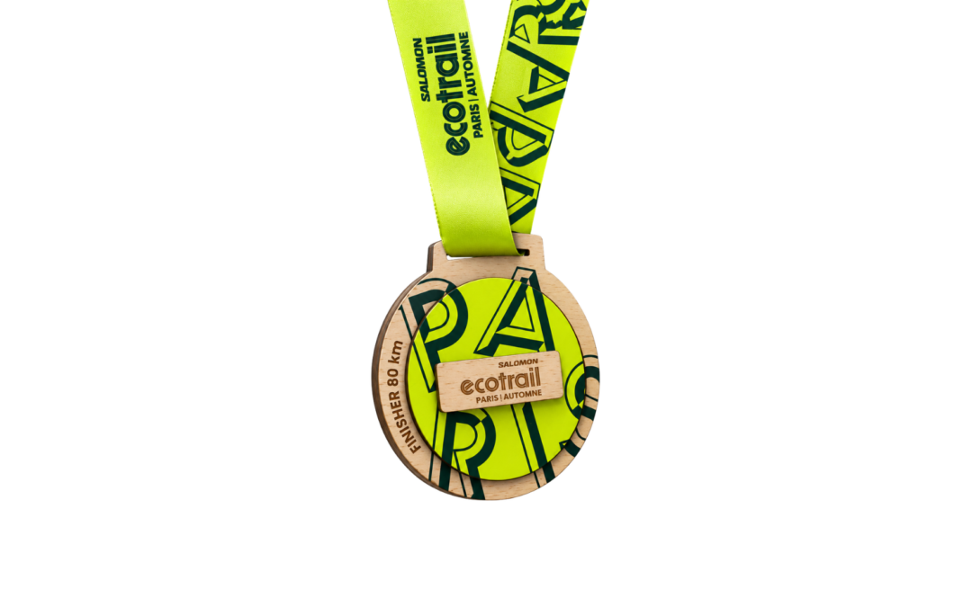 Médailles Salomon EcoTrail Paris Automne 2026